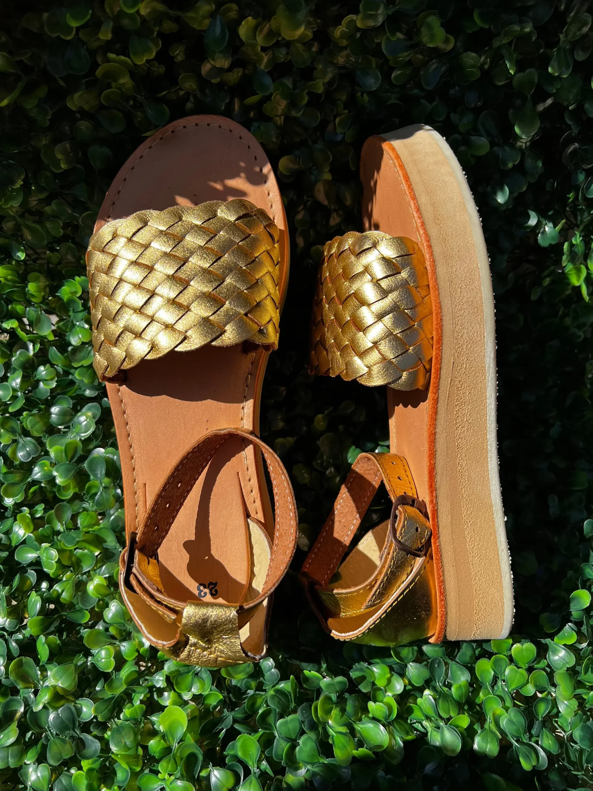Handwoven Leather Open Toe Huarache Sandal All Sizes